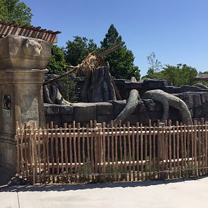 Lost Kingdom - Binturong (summer) and Red Panda (winter) exhibit