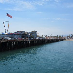 View from aquarium's entrance