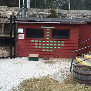 Goat Barn and Donor Wall