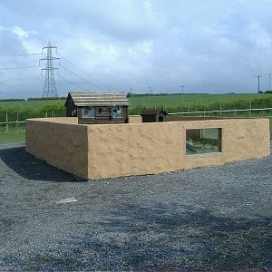 Skunk Exhibit Folly Farm