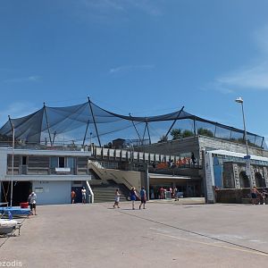 View of the Zoo From Outside