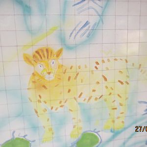 Murals on the Zoo Subway Station
