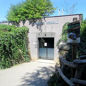 Hippo pavilion entrance - July/2017