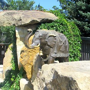 Oriental theme. Elephant bell - July/2017