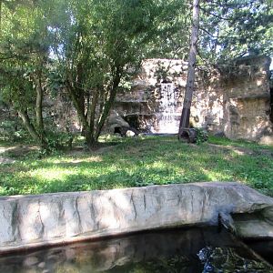 Otter's enclosure - July/2017