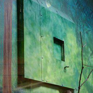 Binturong door (In Sun Bear enclosure)