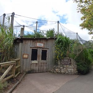 Entrance to Tsavo aviary