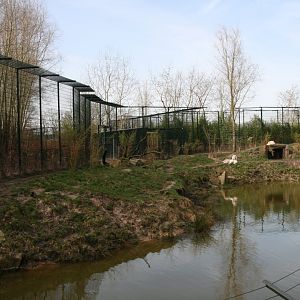 first tiger enclosure