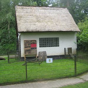 Rostock Zoo - Petting zoo - Farm building