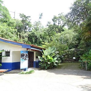 Clinic and bird-of-prey aviary