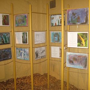 Rostock Zoo - Old World monkey house - Exhibition