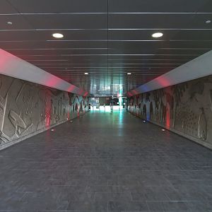 Entrance - Pedestrian Tunnel Beneath Highway