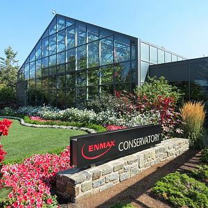 Dorothy Harvie Gardens - Conservatory Exterior