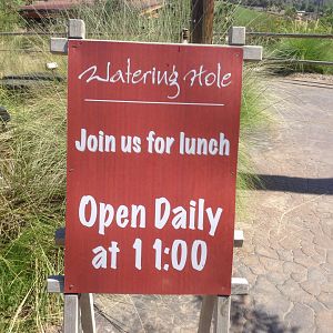 Watering Hole Sign
