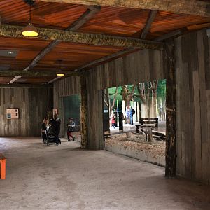Sun Bear/Binturong Indoor Viewing Area at Chester, 30/09/17