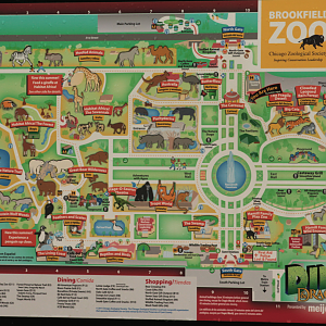 Oct. 2017 - Zoo Map