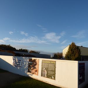 View of new Chimpanzee complex