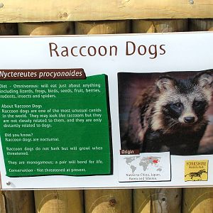 Signage example at Yorkshire WP 25/04/09