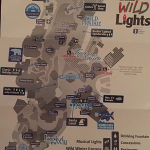 Wild Lights 2017 Map