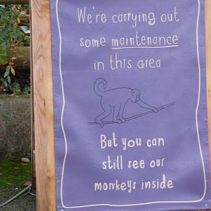 Signage on Monkey Islands