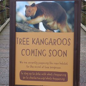 Signage on entrance to Islands