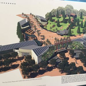 Master Plan: Zoo Entrance Rendering