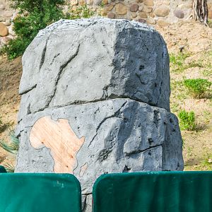 Waiting for the it's statue.