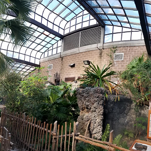 Dec. 2017 - Manatee Springs - Entrance Greenhouse Panorama