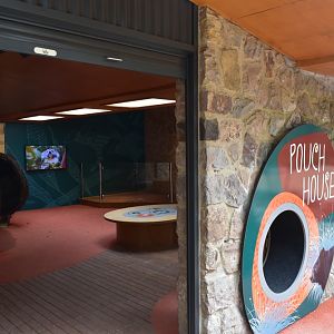 Pouch House Entrance