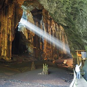Cave Interior - Gomantong Cave, Sabah, Borneo
