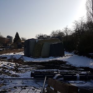 Building-site Elephant-enclosure