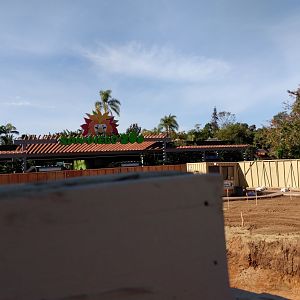 Lion statue construction 1