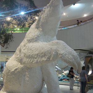 Megatherium statue
