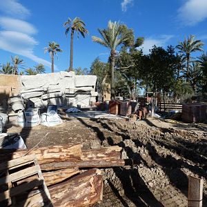 Pygmy Hippo enclosure extension