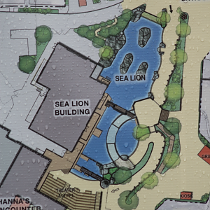Feb. 2017 - Entrance - Future Sea Lion Exhibit Plans