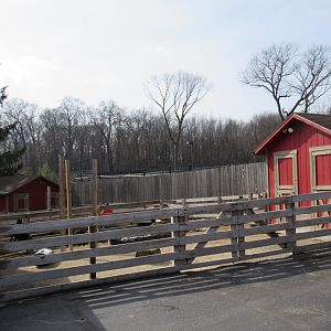 Pride of Africa area view with Farmland in front