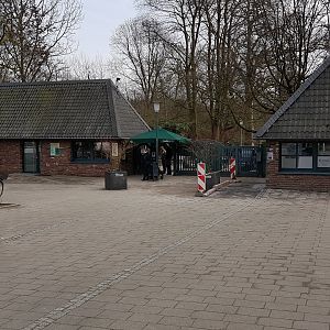 Zoo entrance