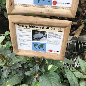 Signage example in Reptile House 280118