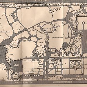 1980 Zoo Map
