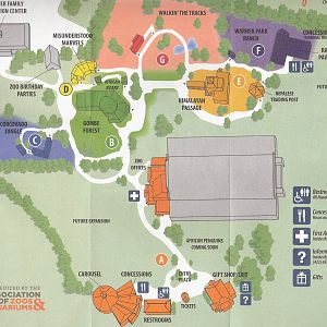 2008 Zoo Map