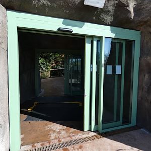 New automatic doors in the Monsoon Forest