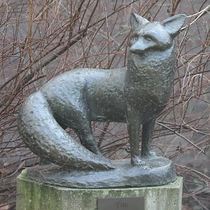 Fox-statue