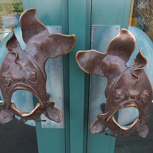 Aquarium Entrance Doors