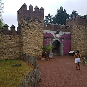 Entrance to theme-gardens