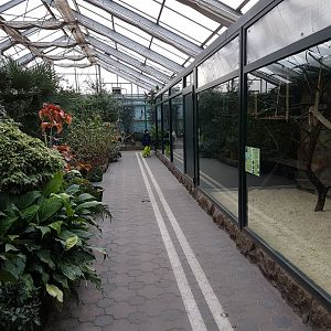 View into sencond part of the Paradies-halle