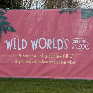 Signage on new garden-based art installation