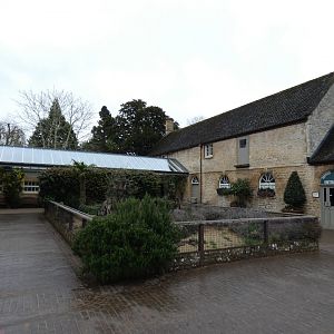 View of Reptile, Siamang and Fruit Bat houses