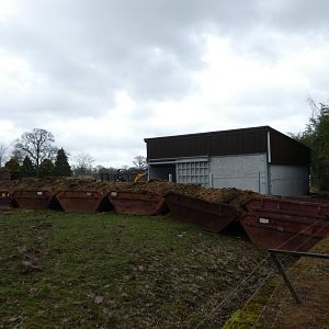 View of new additional White Rhino house