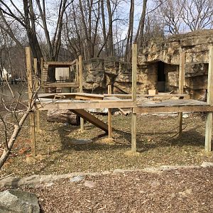 North American Porcupine Exhibit - Henry Vilas Zoo