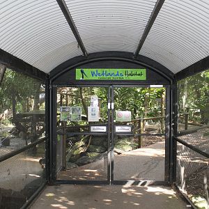 Wetlands Habitat entrance